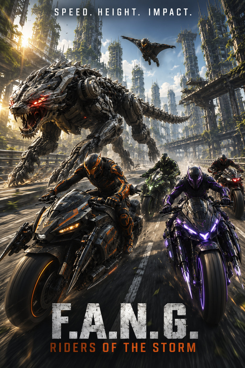 F.A.N.G.: Riders of the Storm poster