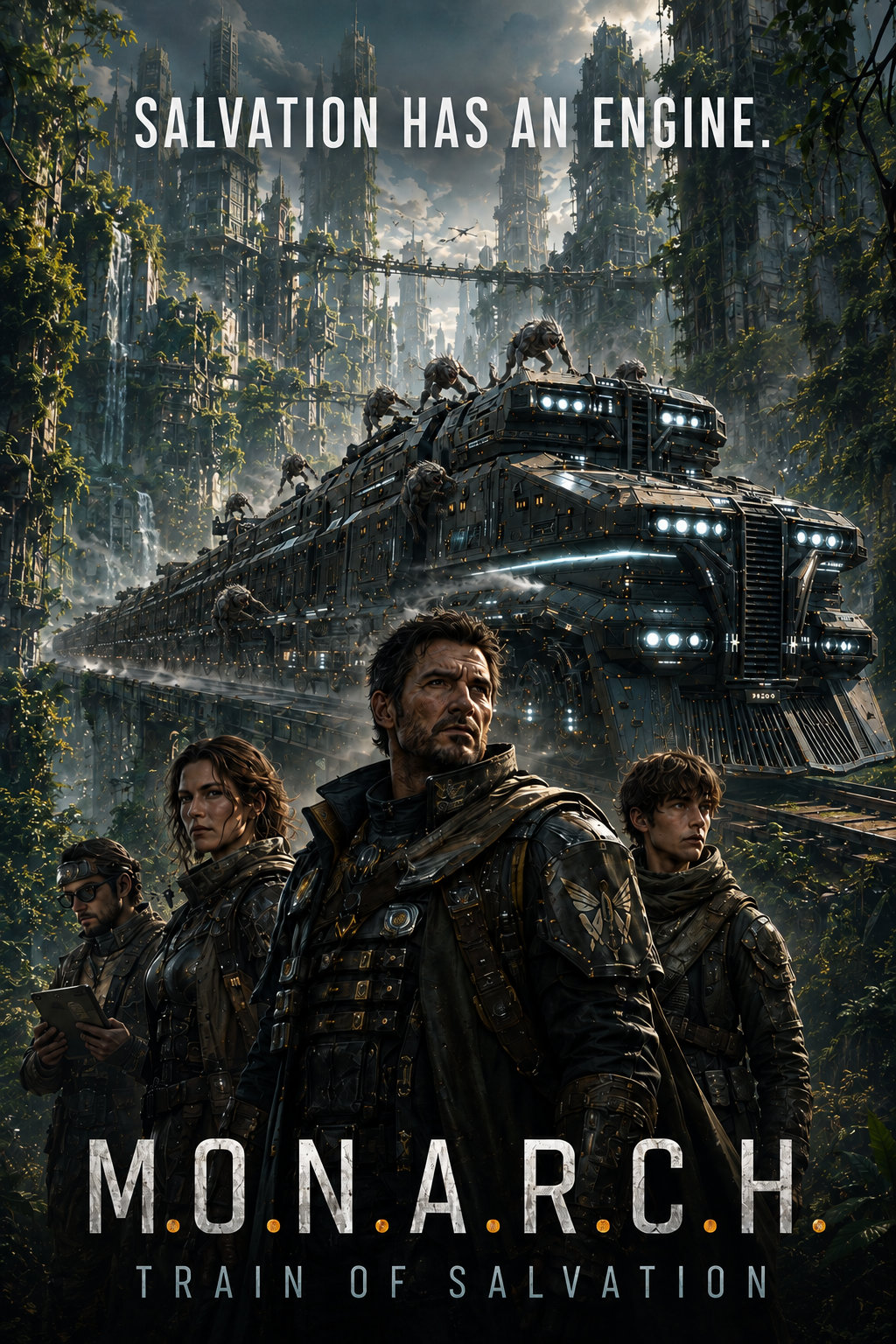 M.O.N.A.R.C.H.: Train of Salvation poster