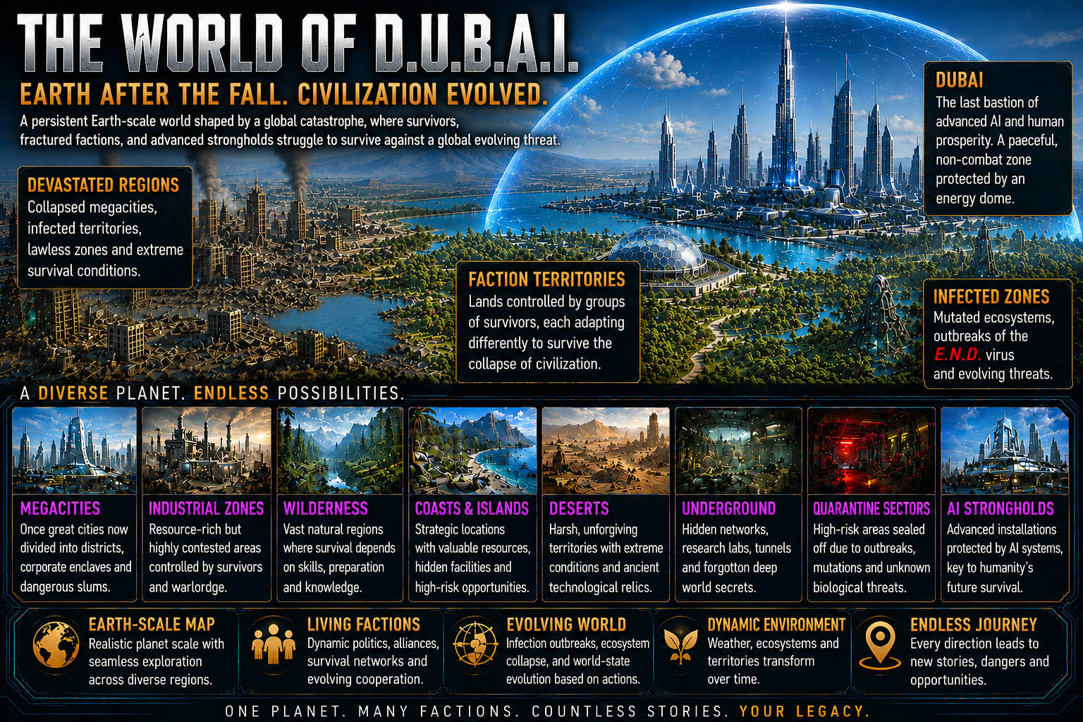 The world of D.U.B.A.I.