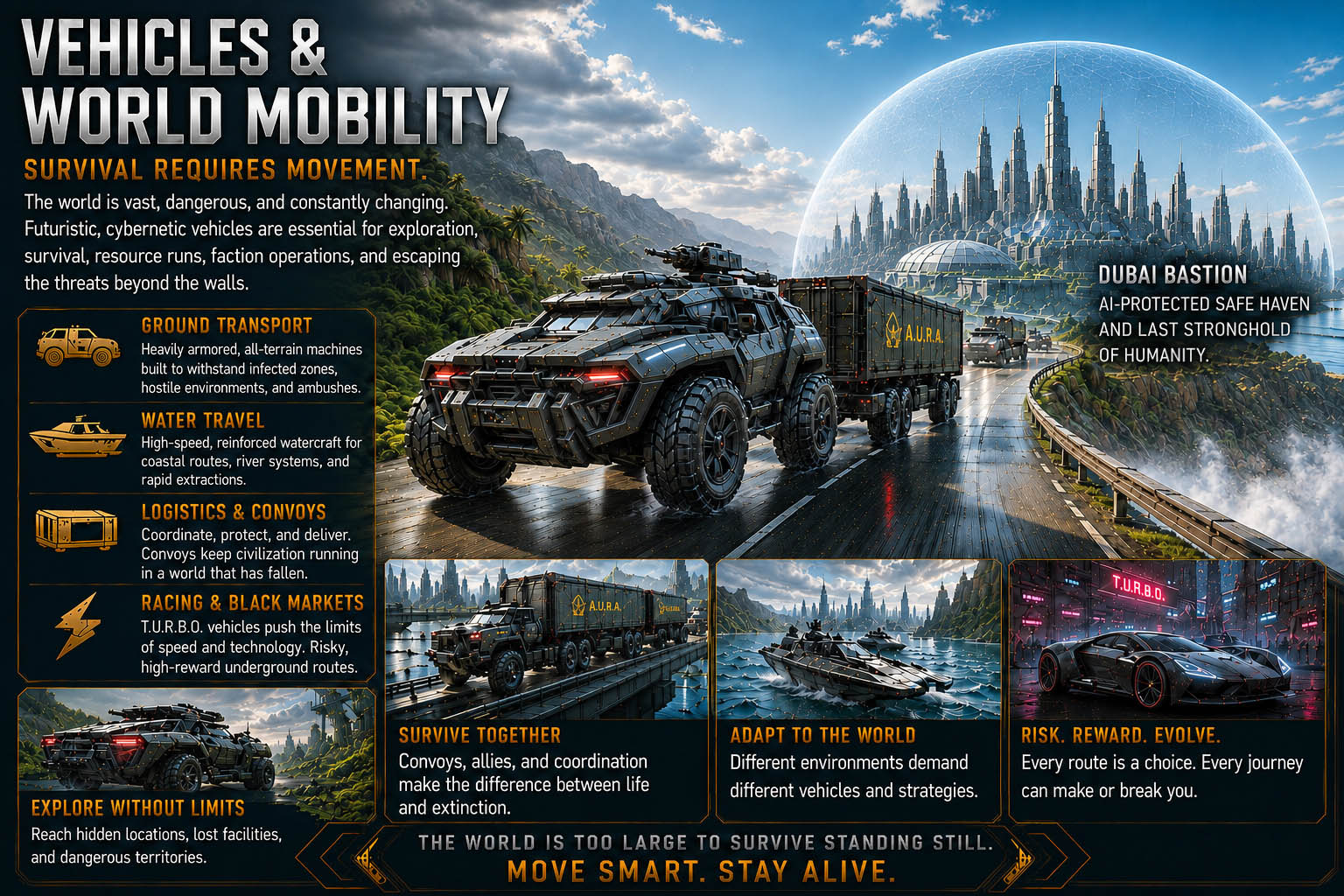 Vehicles and world mobility